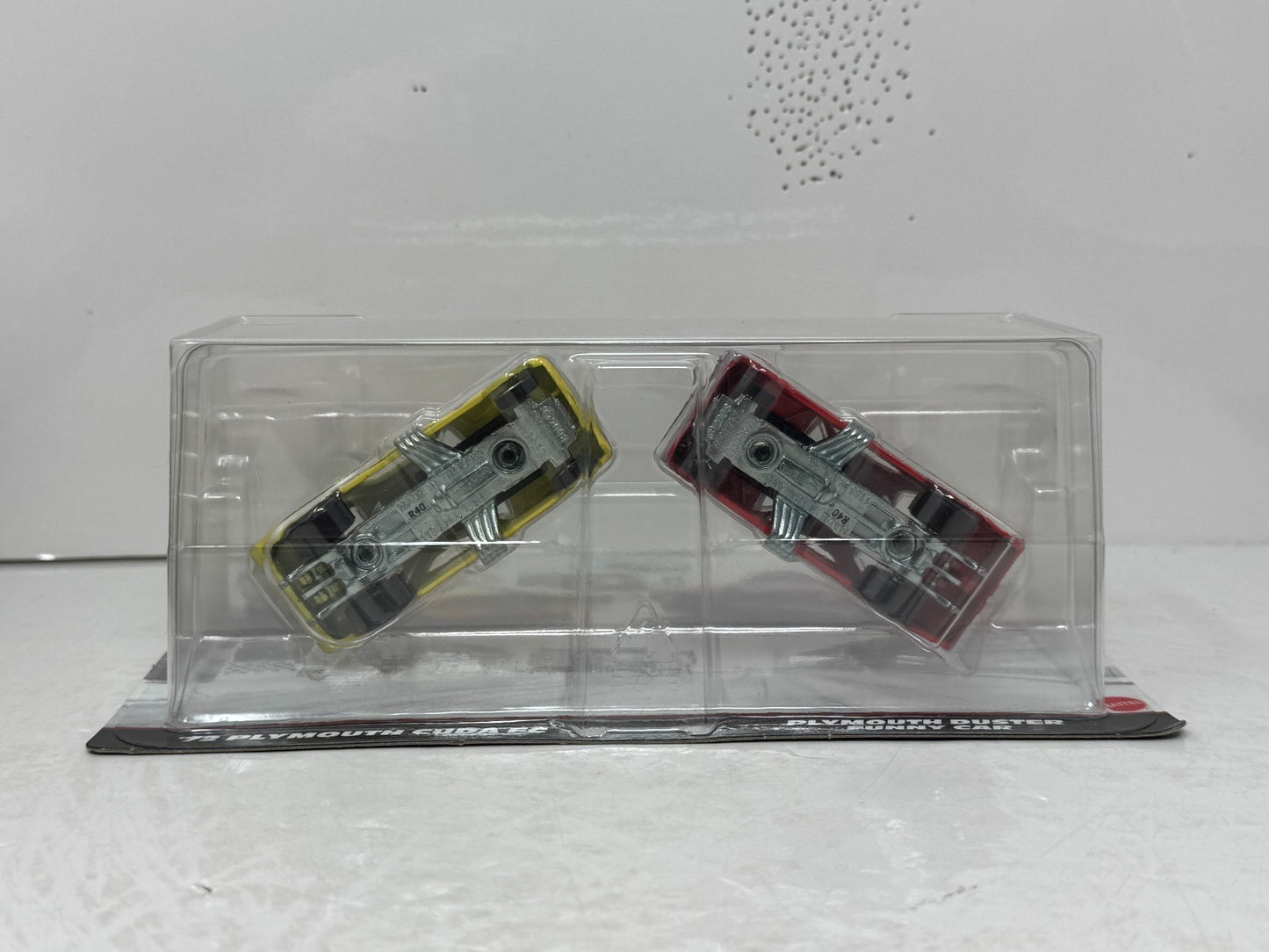 Hot Wheels Premium Snake & Mongoose Cuda & Duster Funny Car Set 1:64 Diecast