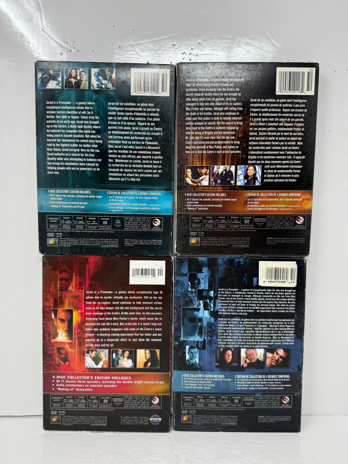 The Pretender Season 1-4 (DVD) Crime Drama Complete TV Series