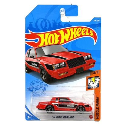 Hot Wheels Muscle Mania 1987 Buick Regal GNX 1:64 Diecast Red