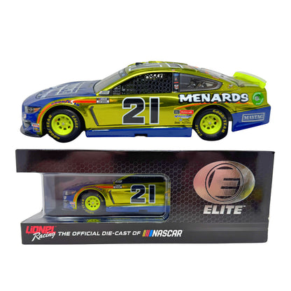Lionel NASCAR Elite #21 Matt DiBenedetto Menards Chrome 1:24 Diecast 1 of 24