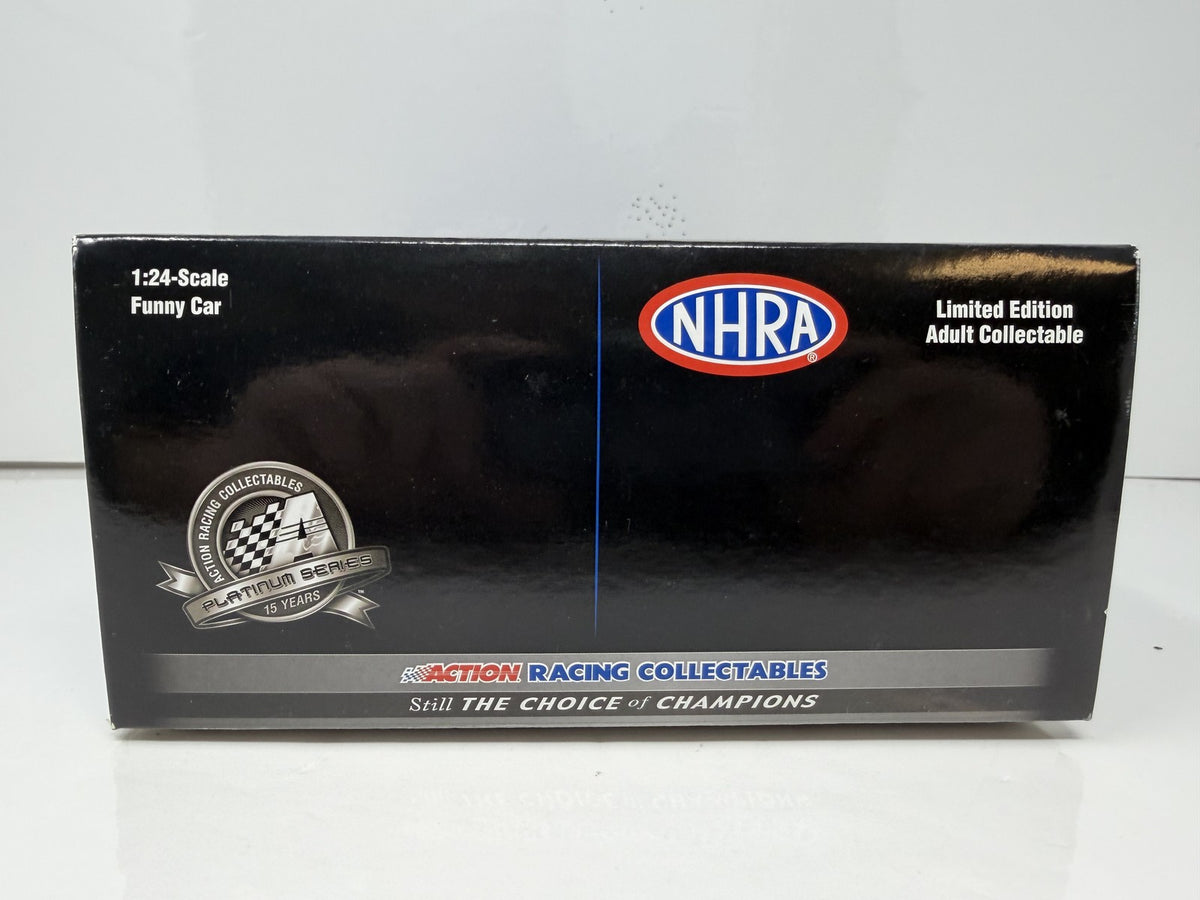 Action NHRA John Force Castrol 2008 Mustang Carbon Fiber 1:24 Diecast