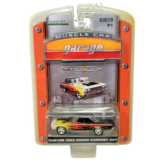 Greenlight Custom 1965 Dodge Coronet 500 Muscle Car Garage 1:64 Diecast