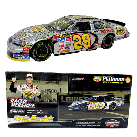 Motorsports Authentics Nascar #29 Kevin Harvick Pennzoil Win 1:24 Diecast