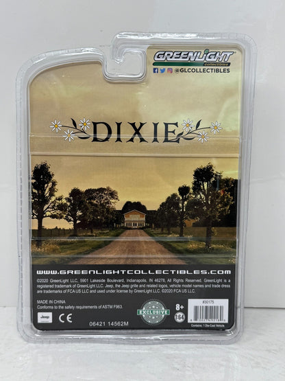 Greenlight Dixie 1979 Jeep CJ-7 Golden Eagle 1:64 Diecast Dukes of Hazzard Daisy