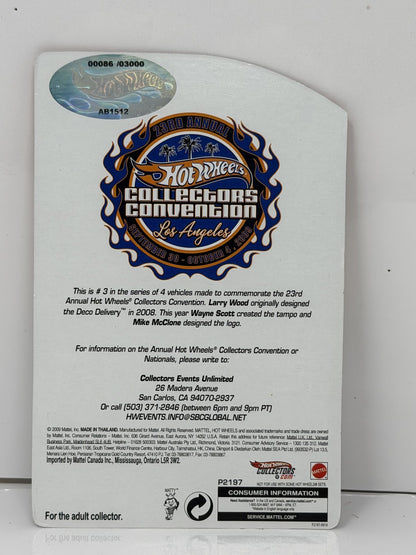 Hot Wheels 2009 23rd Collectors Convention Deco Delivery 1:64 Diecast 0086/3000