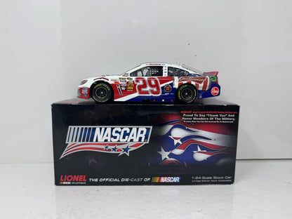 Lionel Nascar #29 Kevin Harvick Budweiser Salutes 2013 Chevy SS 124 Diecast