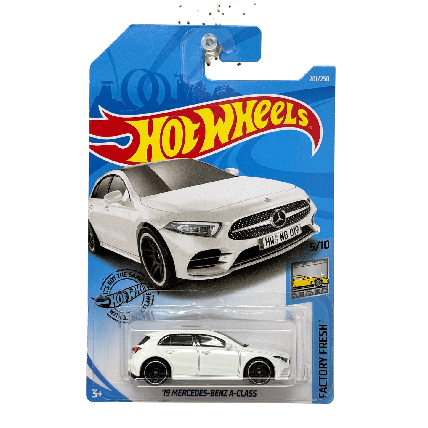 Hot Wheels Factory Fresh 2019 Mercedes-Benz A-Class 1:64 Diecast White