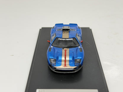 Unbranded Ford GT Race Car Blue 1:64 Diecast