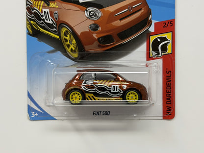 Hot Wheels Super Treasure Hunt Fiat 500 HW Daredevils 1:64 Diecast STH