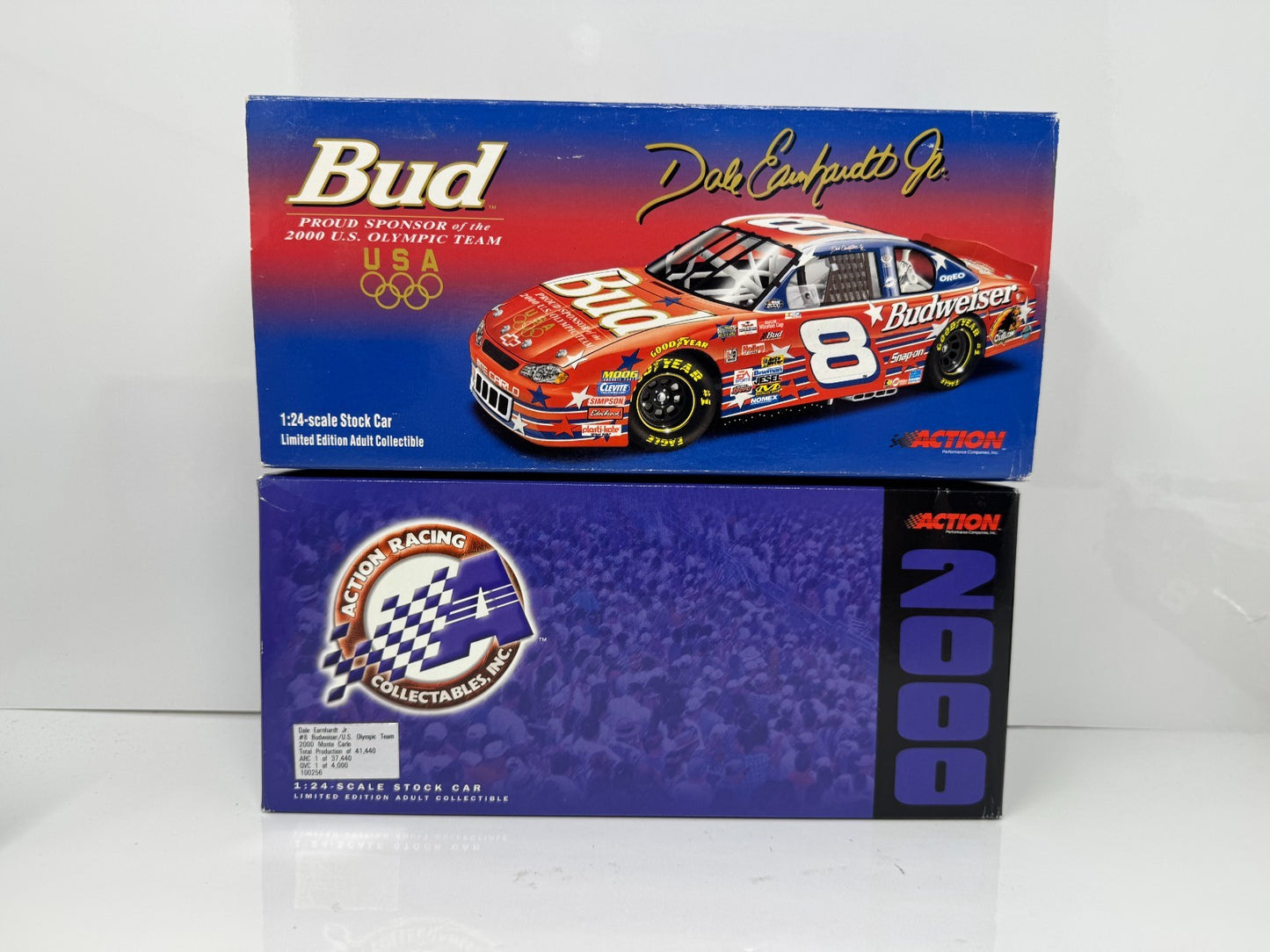 Action NASCAR Dale Earnhardt Jr #8 Bud Olympic 2000 Monte Carlo 1:24 Diecast