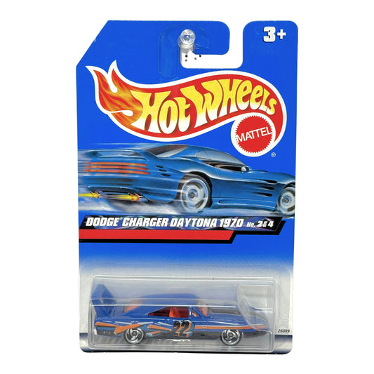 Hot Wheels Dodge Charger Daytona 1970 1:64 Diecast Blue
