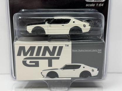 Mini GT MiJo Exclusives Nissan Skyline Kenmeri Liberty Walk 1:64 Diecast