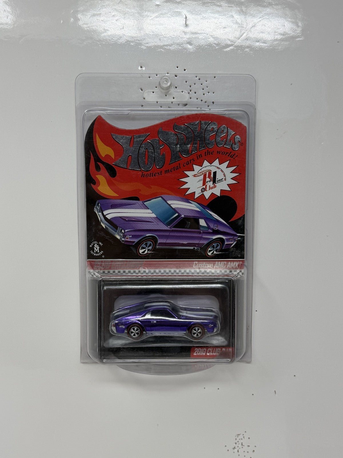 Hot Wheels RLC Red Line Club 2010 Club Exclusive Custom AMC AMX 1:64 Diecast