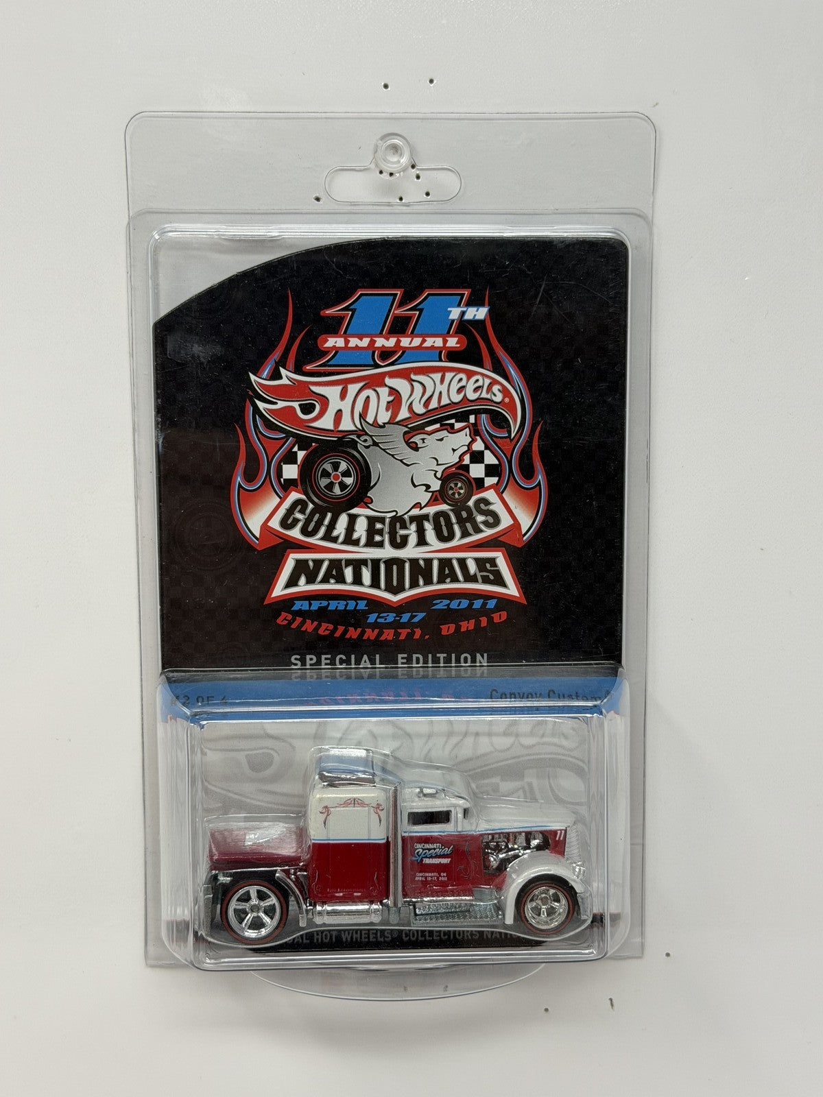 Hot Wheels 2011 11th Collectors Nationals Convoy Custom 1:64 Diecast 1683/2700