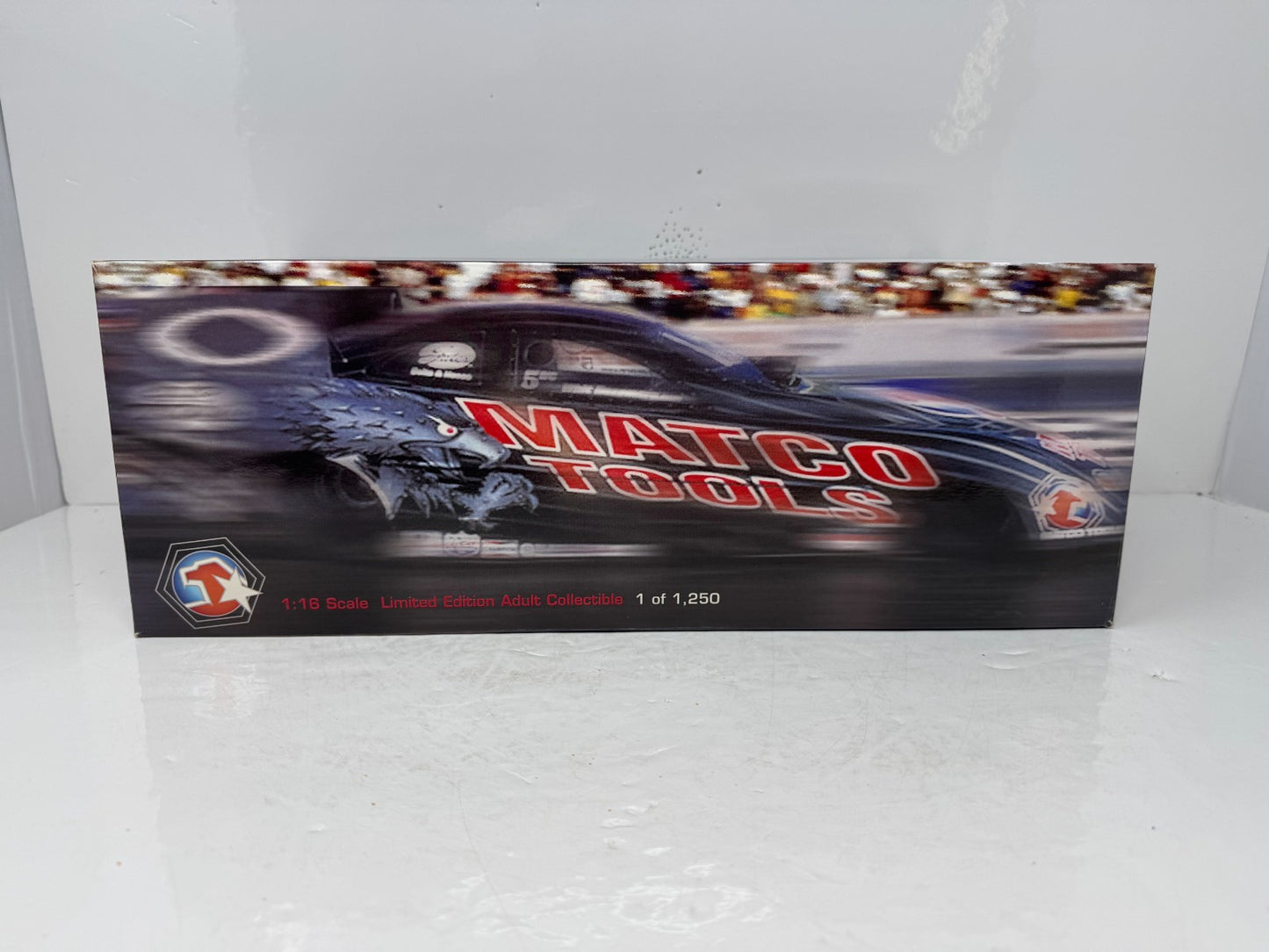 Milestone Whit Bazemore NHRA Matco Tools Iron Black Dodge Funny Car 1:16 Scale