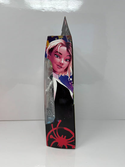 Marvel Legends Spider-Man Gwen Stacy Action Figure w/ Stilt-Man BAF Piece