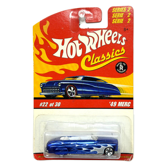 Hot Wheels Classics Series 2 1949 Mercury 1:64 Diecast Blue