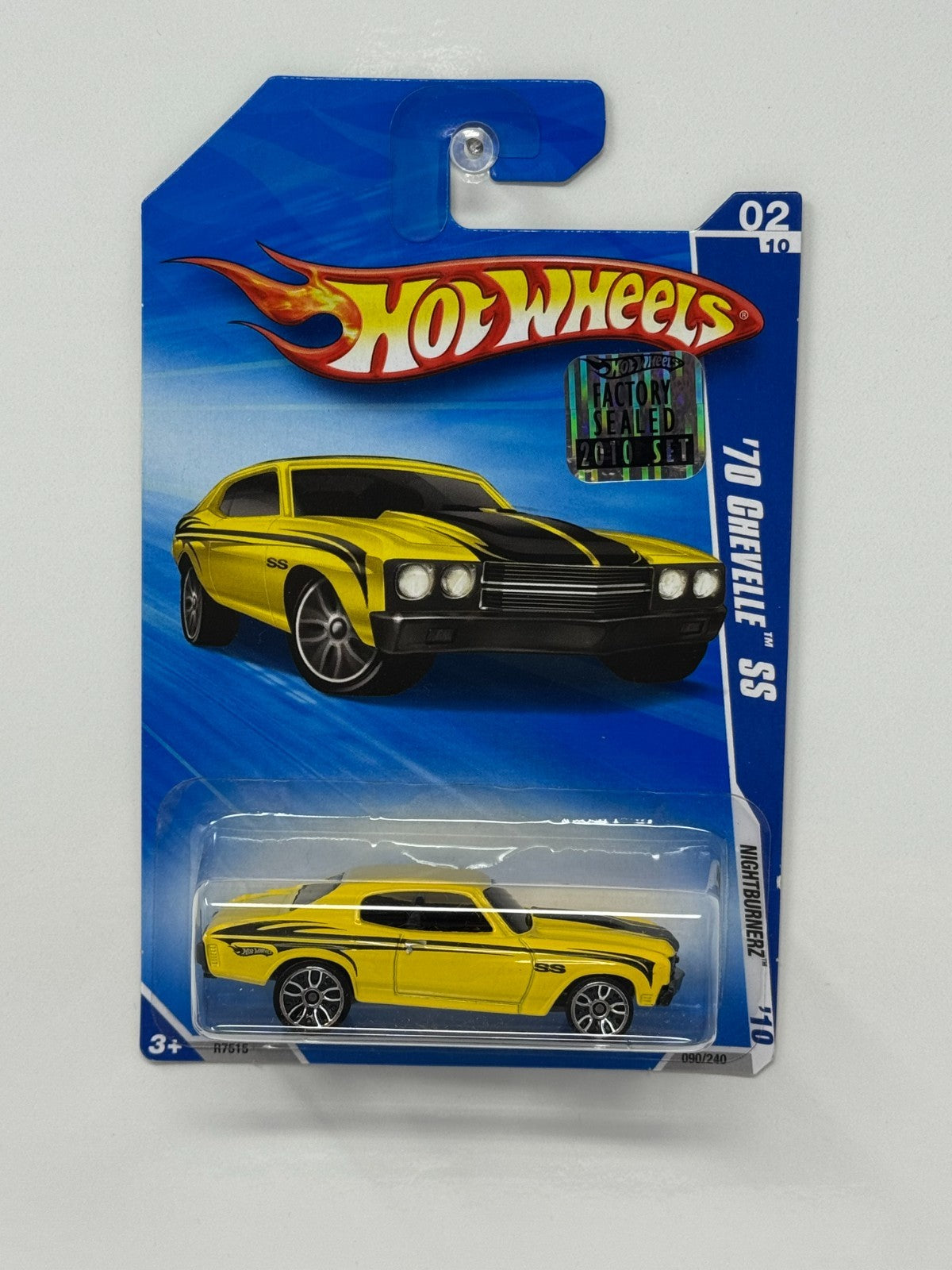 Hot Wheels Nightburnerz 1970 Chevy Chevelle SS 1:64 Diecast Factory Sealed