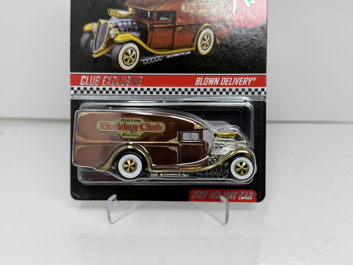 Hot Wheels RLC Red Line Club 2012 Holiday Blown Delivery 1:64 Diecast 4775/5000