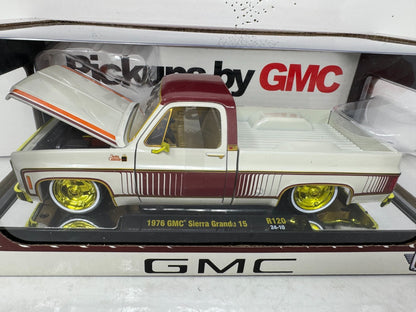 M2 Machines 1976 GMC Sierra Grande 15 Pickup Truck CHASE 1:24 Diecast