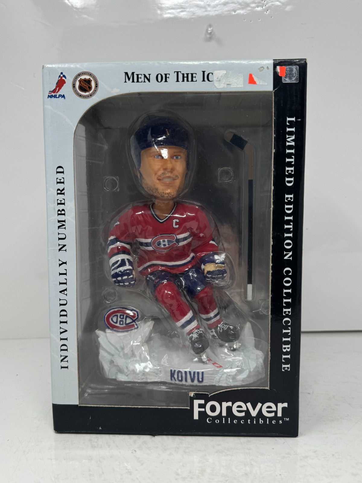 Forever Collectibles NHL Saku Koivu Montreal Canadiens Bobblehead Men Of The Ice