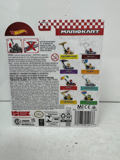 Hot Wheels Mario Kart Wario B-Dasher Wario Wing 1:64 Diecast