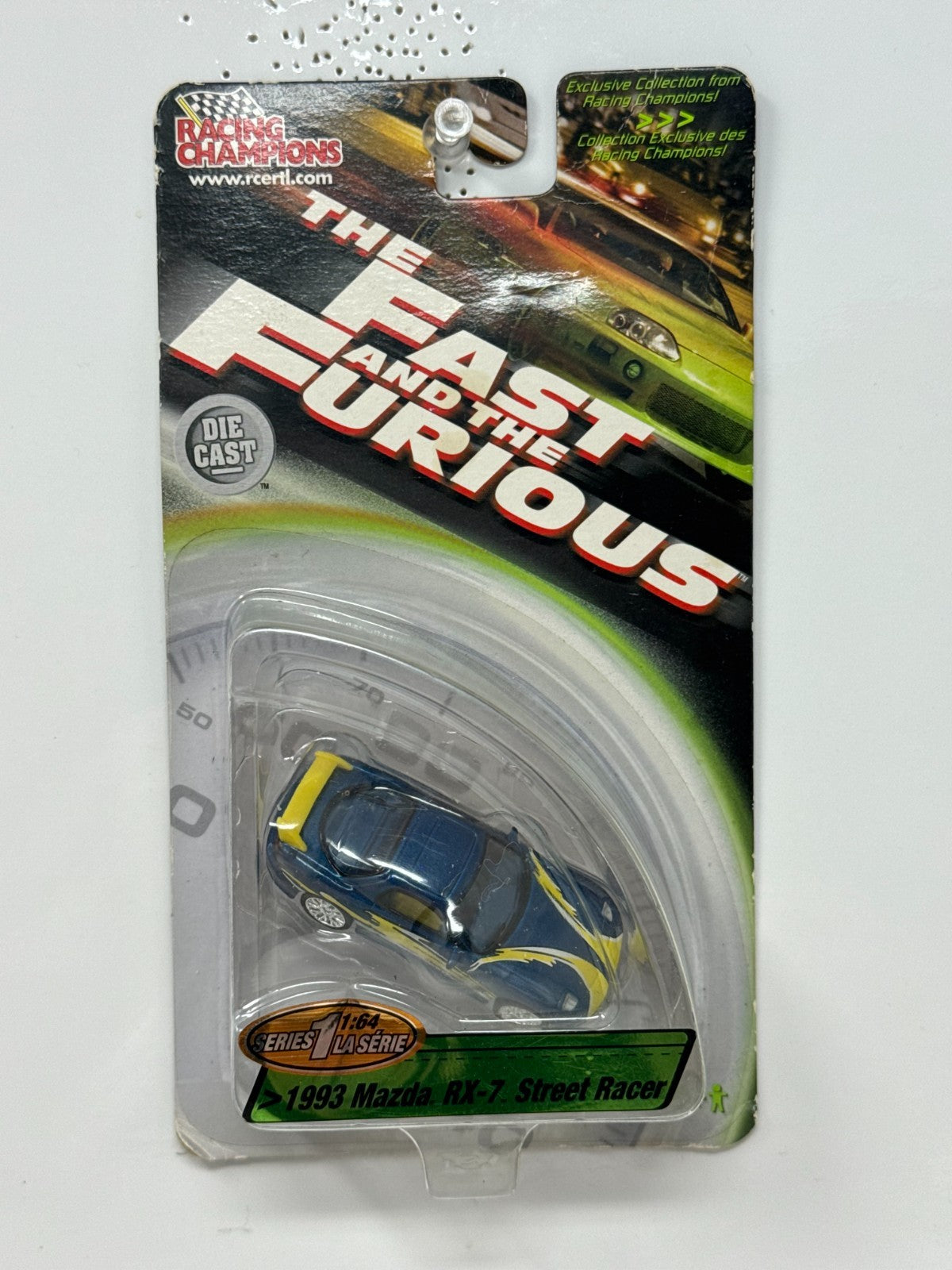 Racing Champions The Fast and the Furious 1993 Mazda RX-7 Street 1:64 Diecast