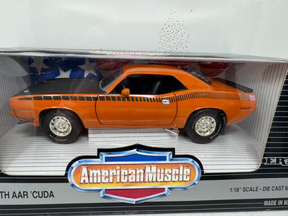 Ertl American Muscle 1970 Plymouth AAR ’Cuda 1:18 Diecast