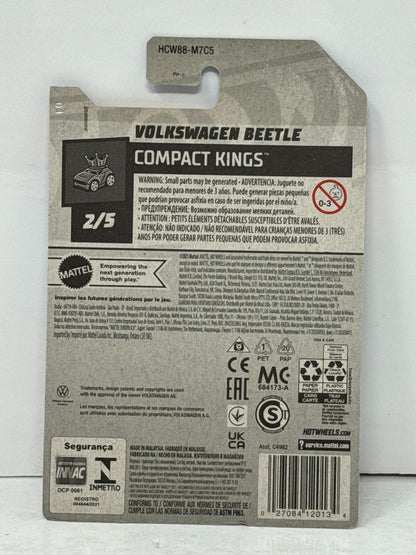 Hot Wheels Compact Kings Volkswagen Beetle 1:64 Diecast