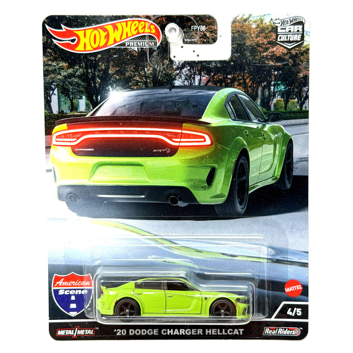Hot Wheels Premium American Scene 2020 Dodge Charger Hellcat 1:64 Diecast