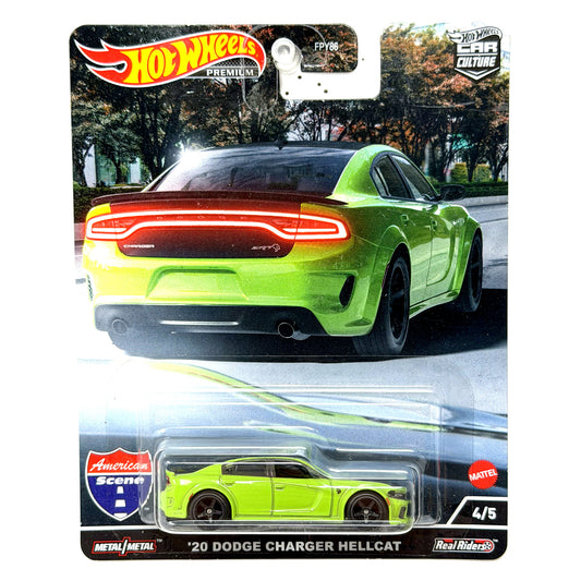 Hot Wheels Premium American Scene 2020 Dodge Charger Hellcat 1:64 Diecast