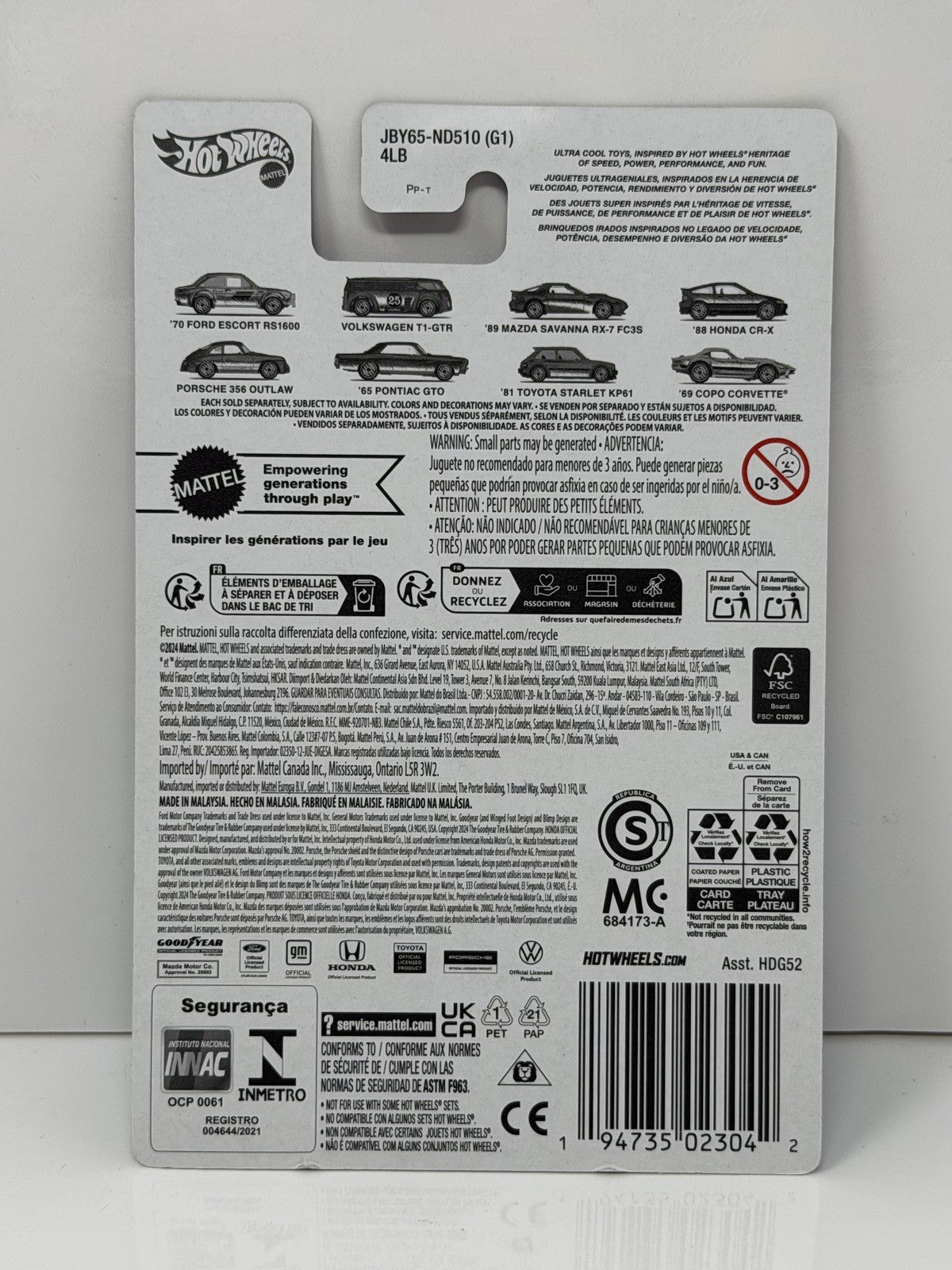 Hot Wheels Ultra Hots 1965 Pontiac GTO 1:64 Diecast Brown