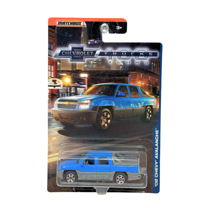 Matchbox Chevrolet Trucks 100 Years 2002 Chevy Avalanche 1:64 Diecast