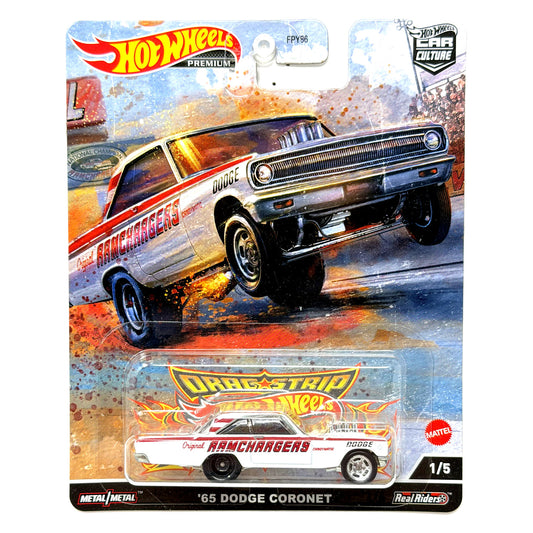 Hot Wheels Premium Drag Strip Demons 1965 Dodge Coronet 1:64 Diecast