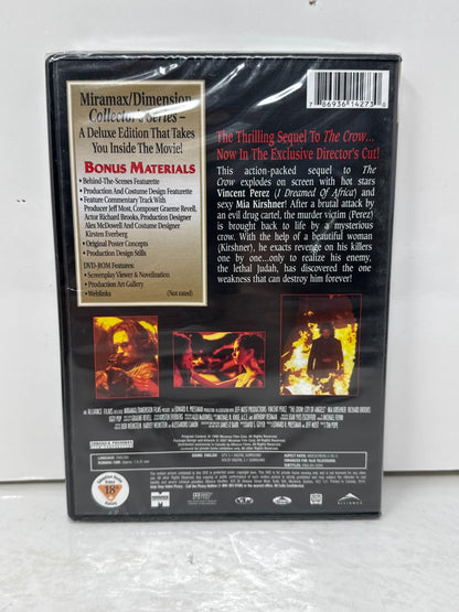 The Crow: City of Angels DVD Action Fantasy Sequel Movie New & Sealed