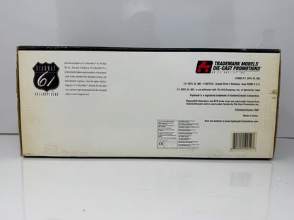 Highway 61 Collectibles 1967 Plymouth Belvedere II 1:18 Diecast