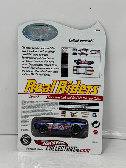Hot Wheels RLC Redline Club Real Riders 1969 Chevrolet Camaro 1:64 Diecast