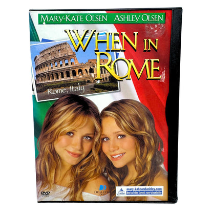 Mary-Kate & Ashley Olsen When in Rome (DVD) Family Good Condition!!!