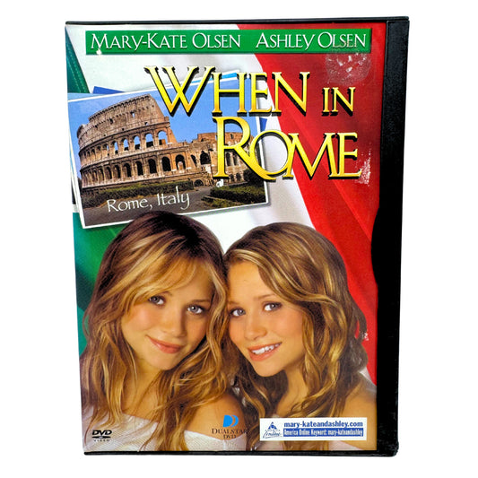 Mary-Kate & Ashley Olsen When in Rome (DVD) Family Good Condition!!!