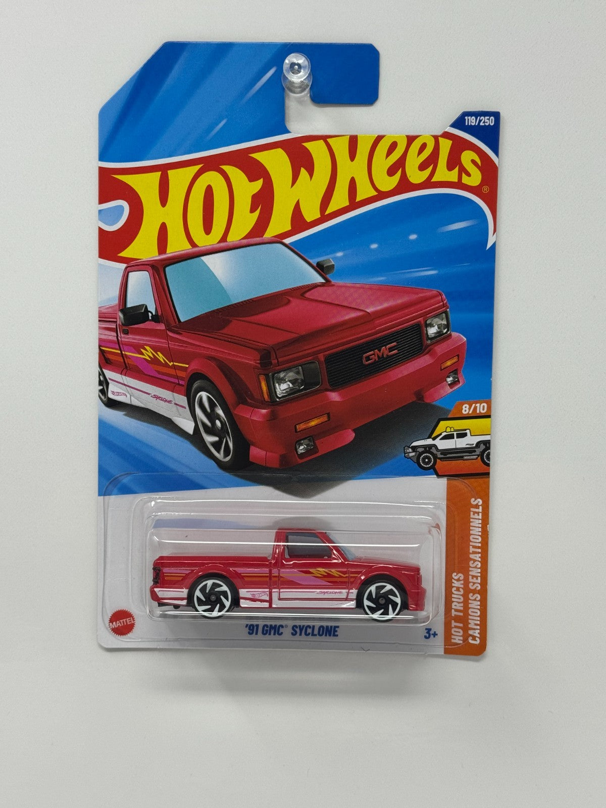 Hot Wheels Hot Trucks 1991 GMC Syclone 1:64 Diecast V2