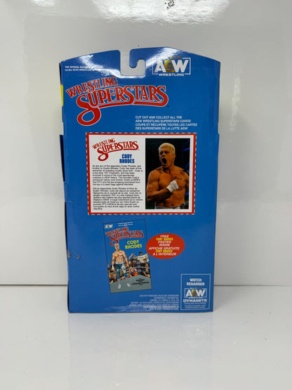 Jazwares AEW Wrestling Superstars Series 1 Cody Rhodes Action Figure