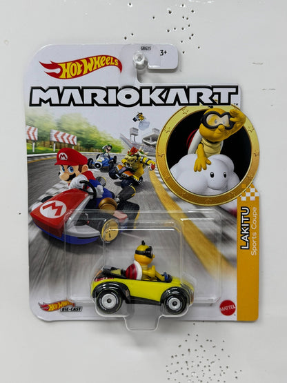 Hot Wheels Mario Kart Lakitu Sports Coupe 1:64 Diecast