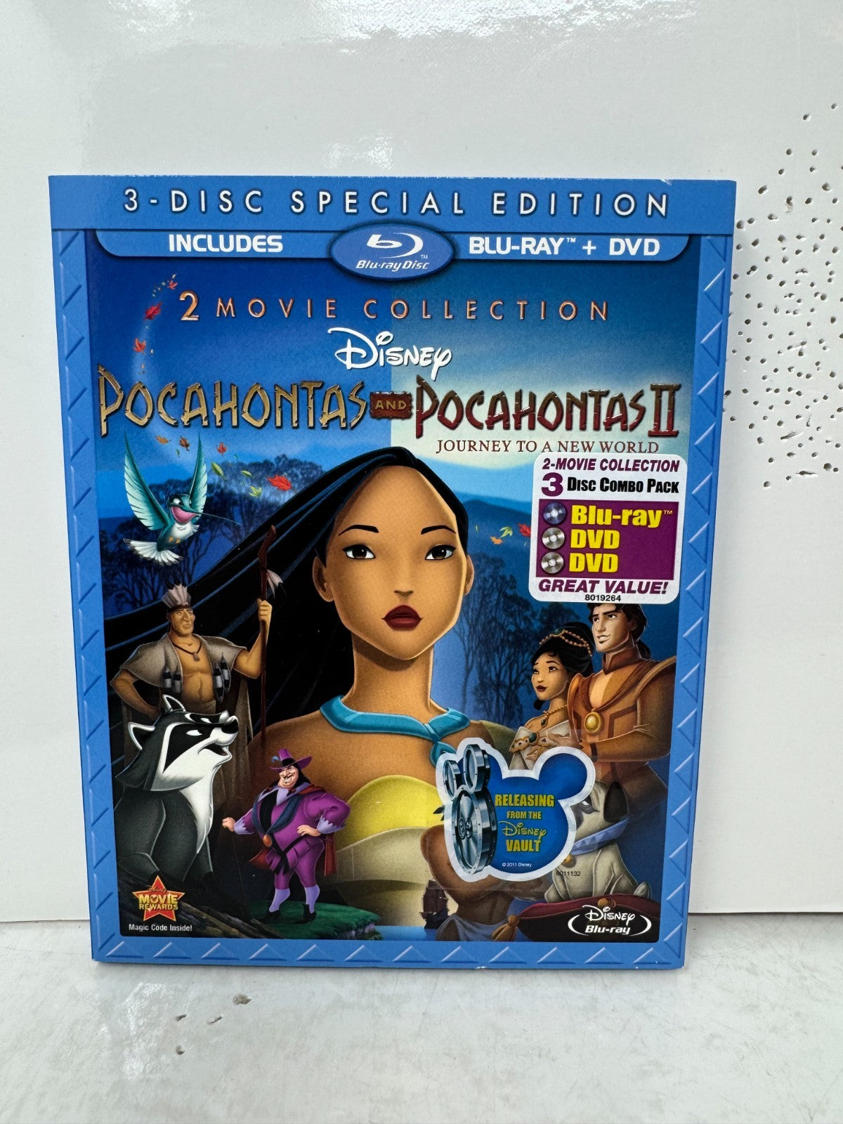 Pocahontas (Blu-ray) Disney Animated 2-Movie Collection Set
