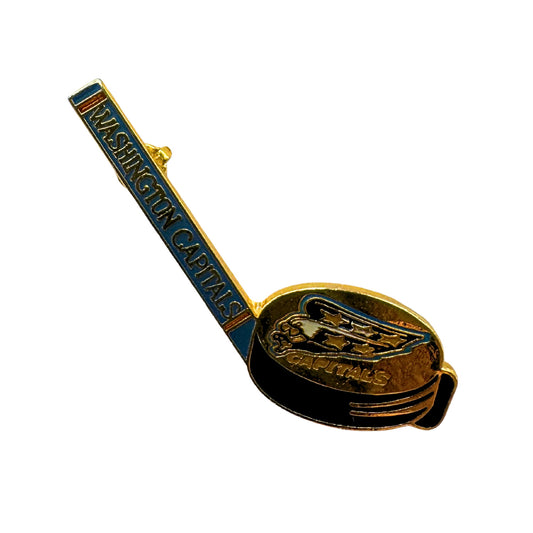 Washington Capitals Stick and Puck NHL Hockey Lapel Pin
