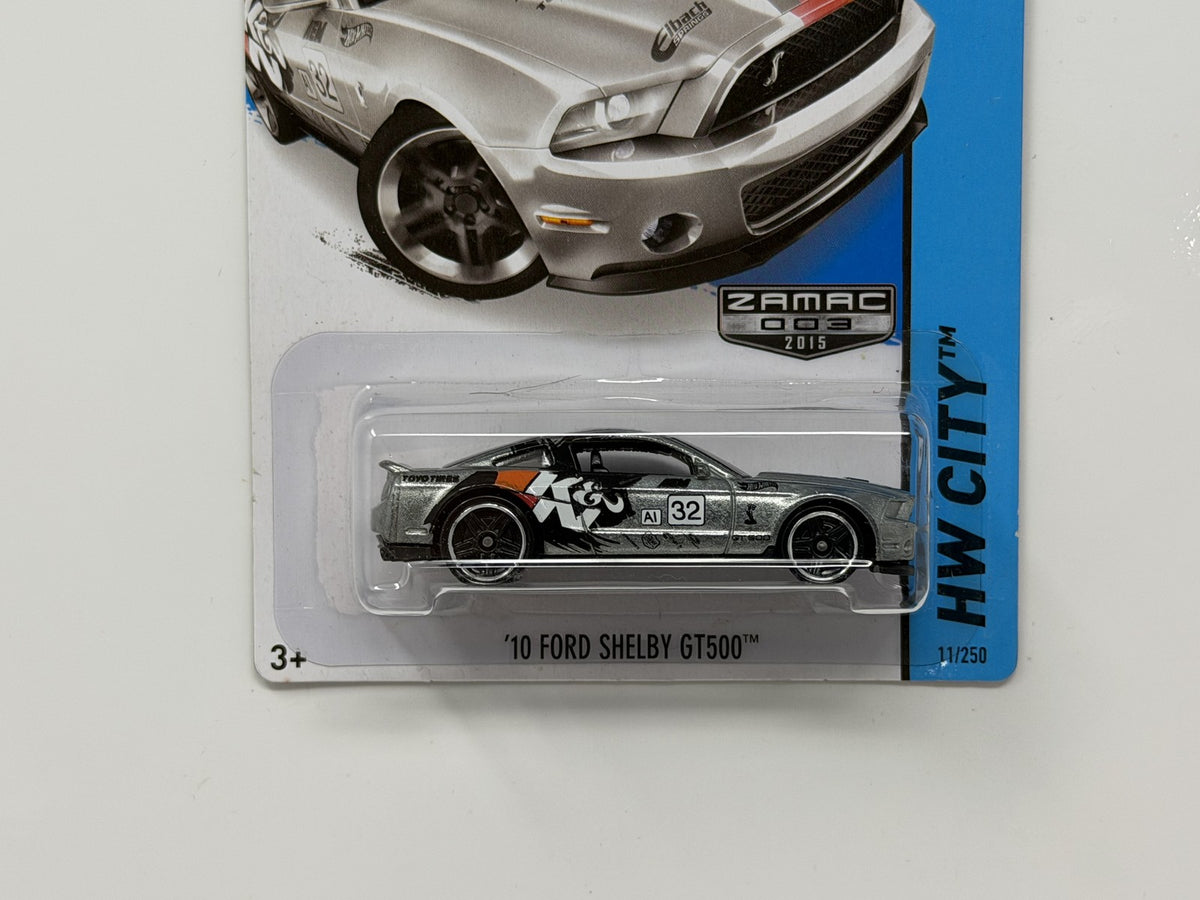 Hot Wheels ZAMAC HW City 2010 Ford Shelby GT500 1:64 Diecast