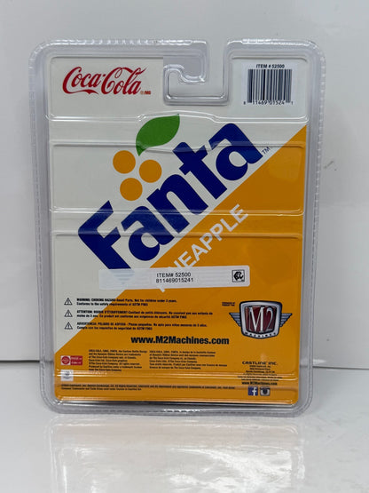 M2 Machines Fanta Pineapple 1960 Volkswagen Delivery Van 1:64 Diecast