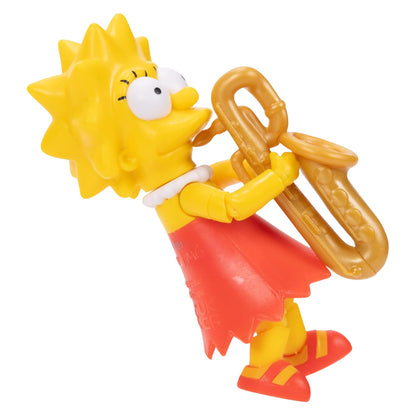 Jakks Pacific The Simpsons Lisa Simpson with Saxophone Action Figure