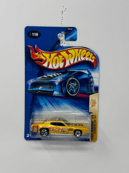 Hot Wheels Cereal Crunchers Plymouth GTX 1971 1:64 Diecast