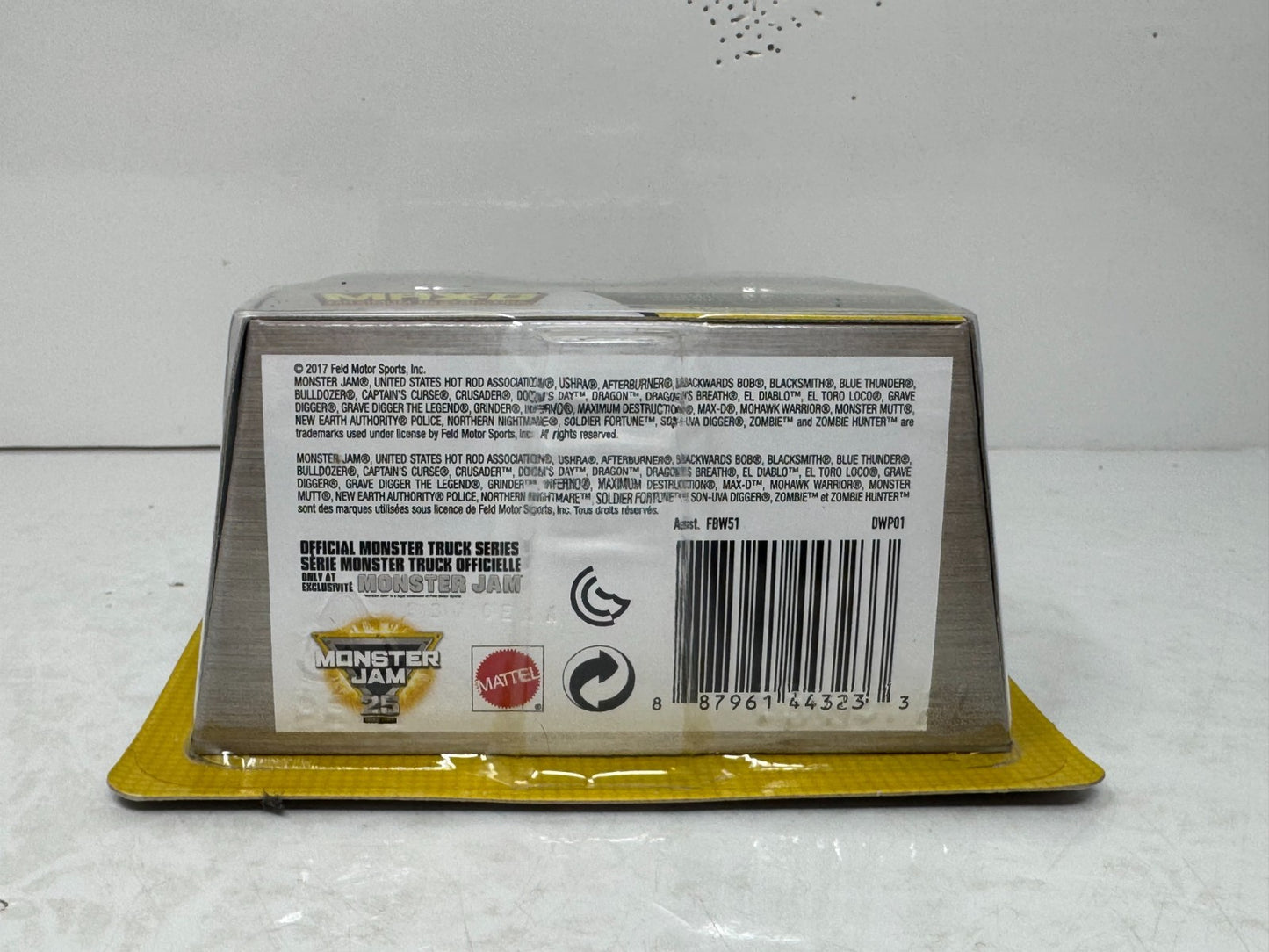 Hot Wheels Monster Jam 25th Anniversary Max-D Silver Collection 1:64 Diecast