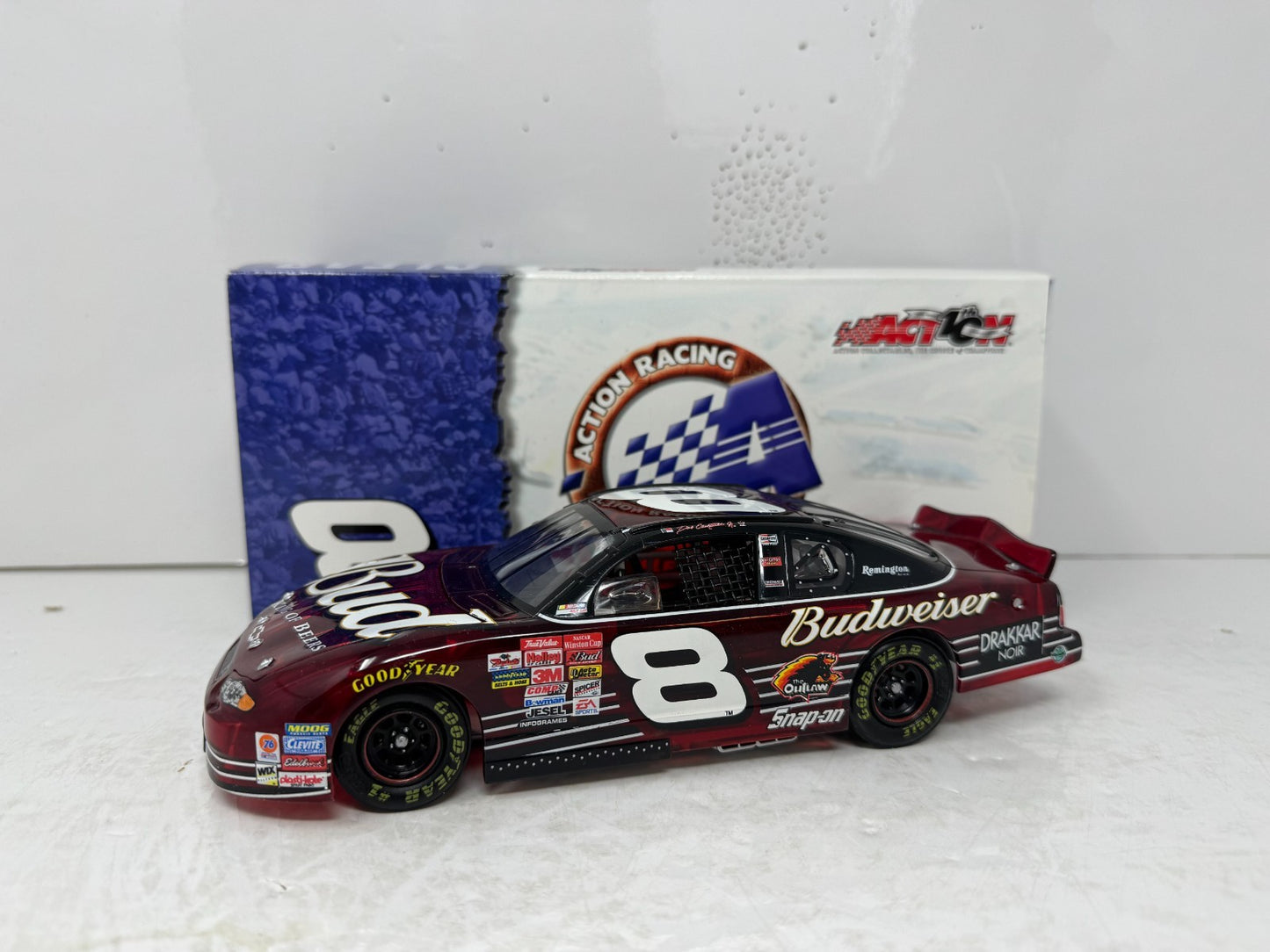 Action NASCAR #8 Dale Earnhardt Jr Budweiser 2002 Monte Carlo 1:24 Diecast
